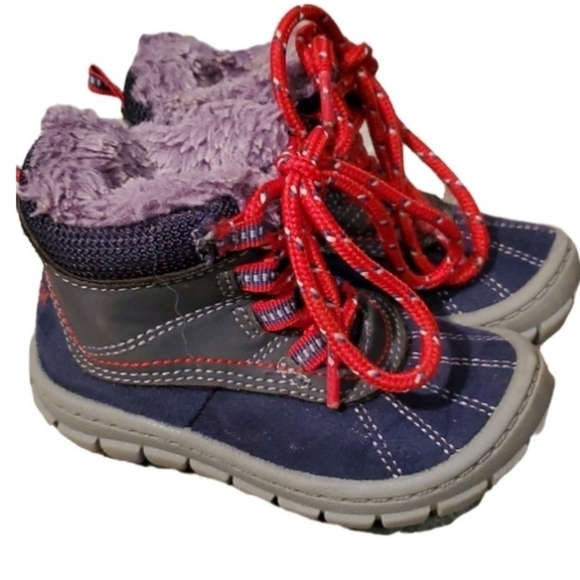 OshKosh Bgosh Boots Toddler Size 5 Marley 2 faux fur Winter Boot - Picture 1 of 5